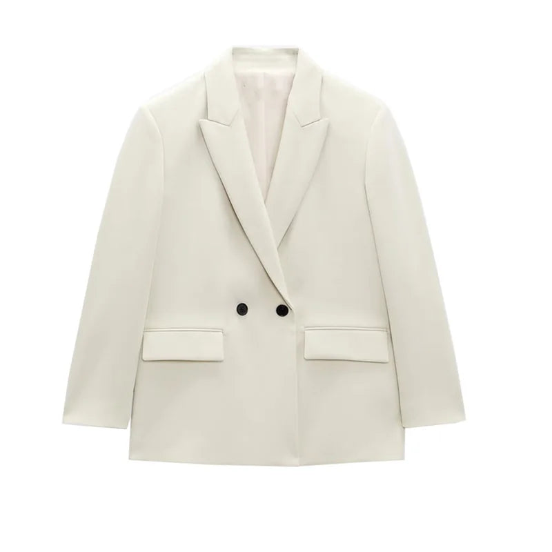 Blazer Feminino Casual Trespassado Audace