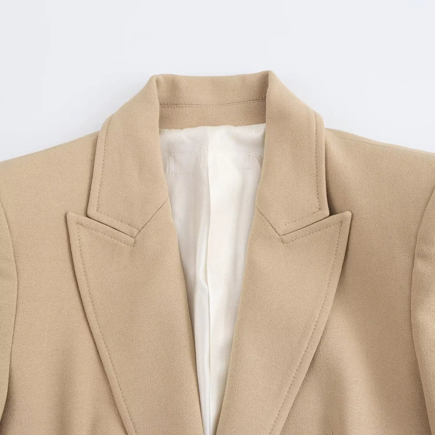 Blazer Feminino Slim Botões Dourados