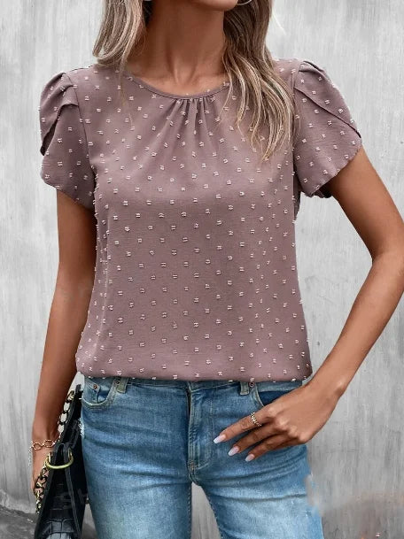 Blusa Rosa Doçura Suíça