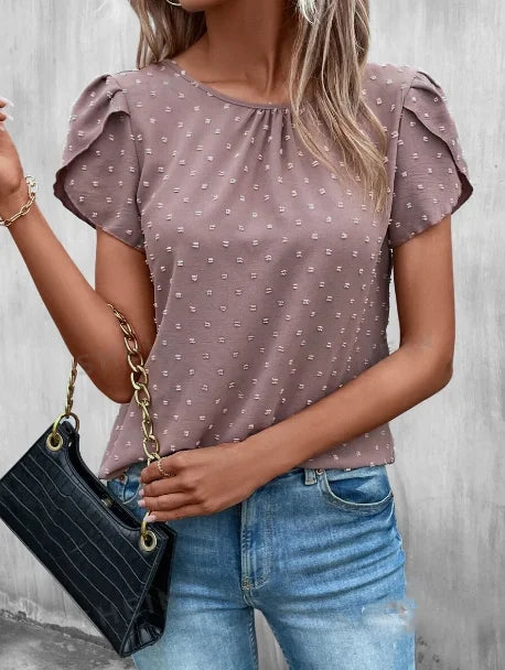 Blusa Rosa Doçura Suíça