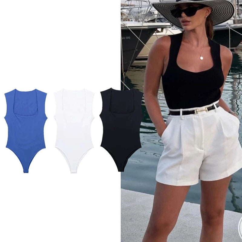 Body Decote Quadrado