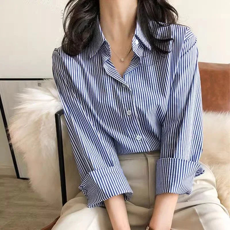 Camisa Listratto Clássica com Manga Lanterna