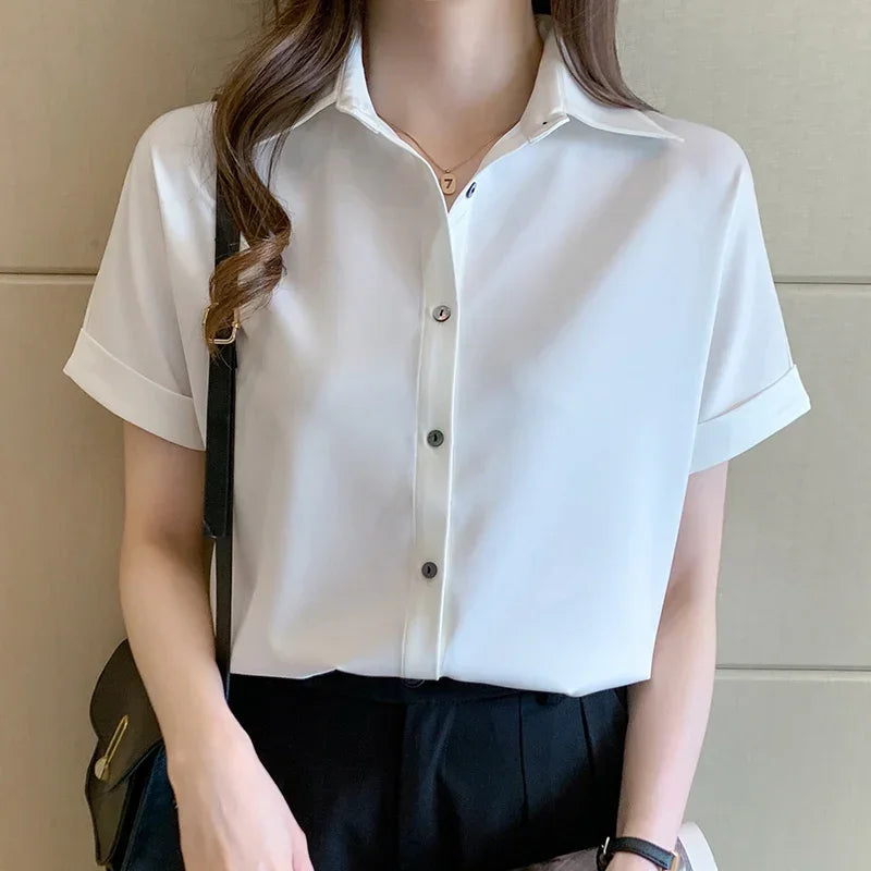 Camisa Manga Curta Névoa Clássico
