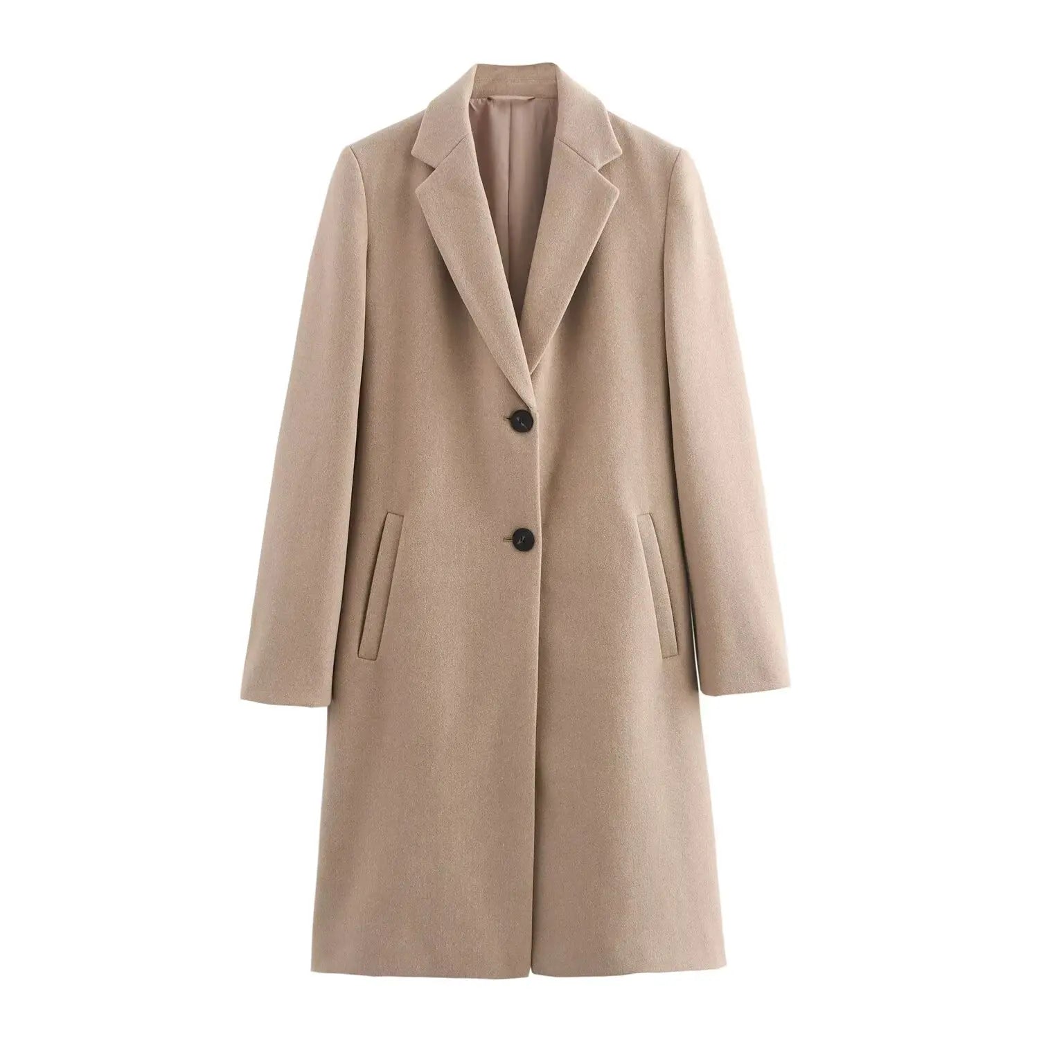 Casaco Bege Feminino Classic Aura
