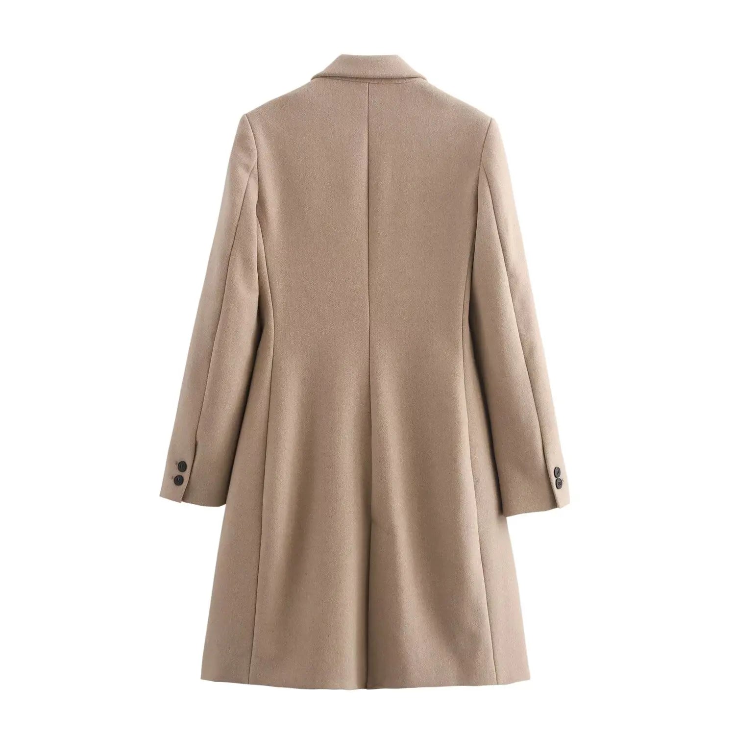 Casaco Bege Feminino Classic Aura