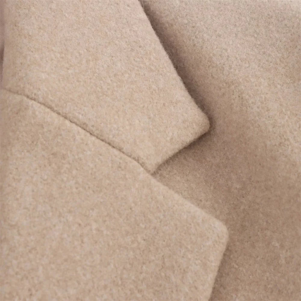 Casaco Bege Feminino Classic Aura