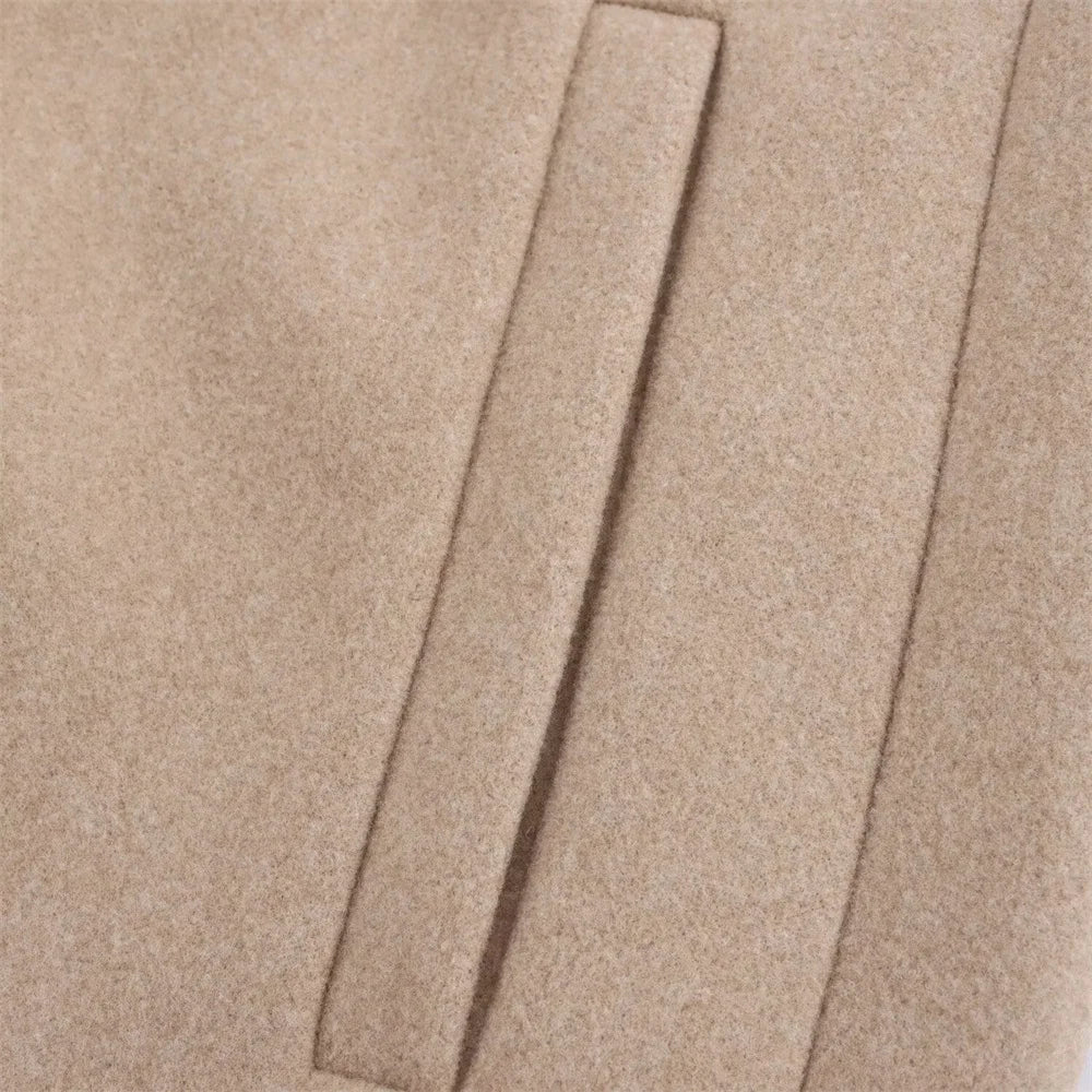 Casaco Bege Feminino Classic Aura