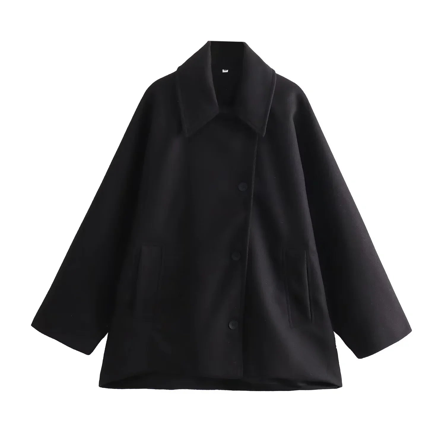 Casaco De Lã Oversized