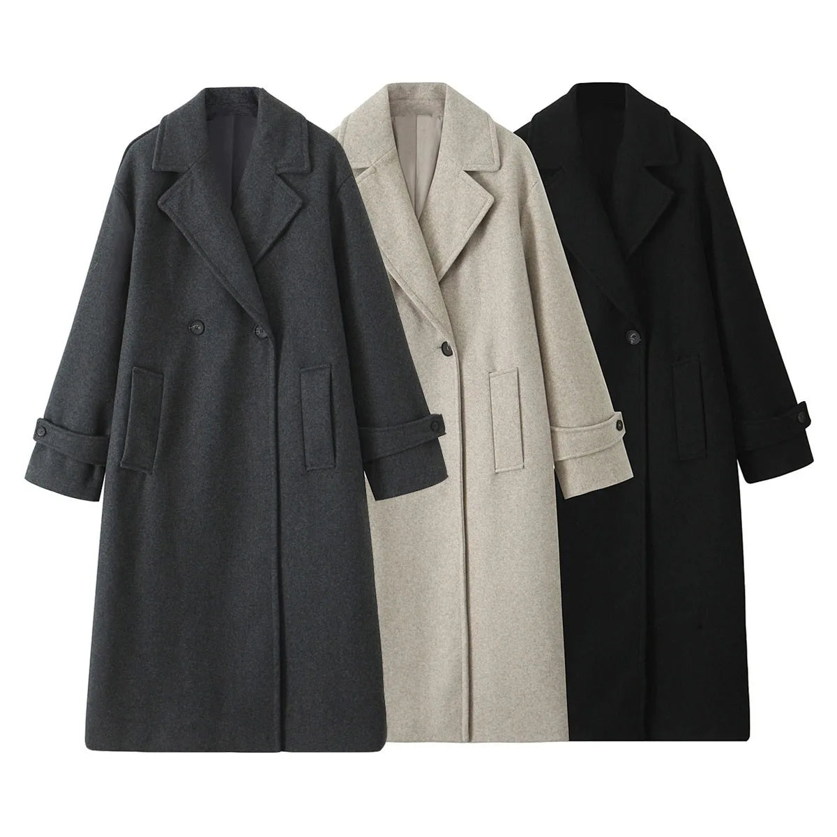 Casaco Sobretudo Feminino Opulence