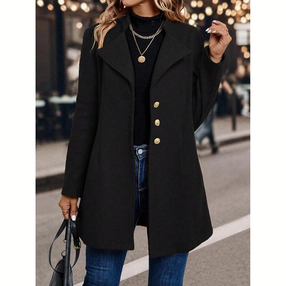 Casaco Sobretudo Feminino Versatile