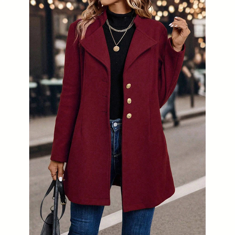 Casaco Sobretudo Feminino Versatile