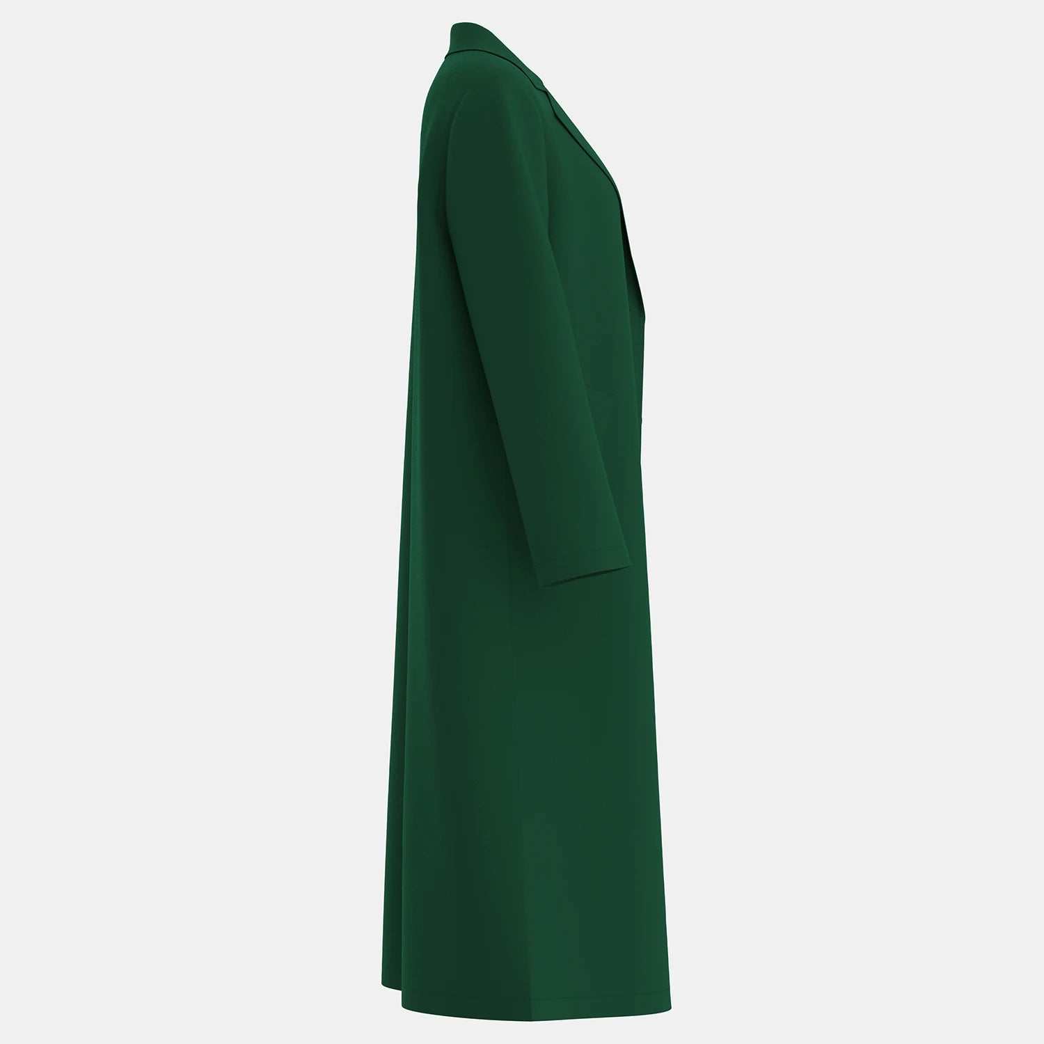 Casaco Sobretudo Verde Feminino Viena