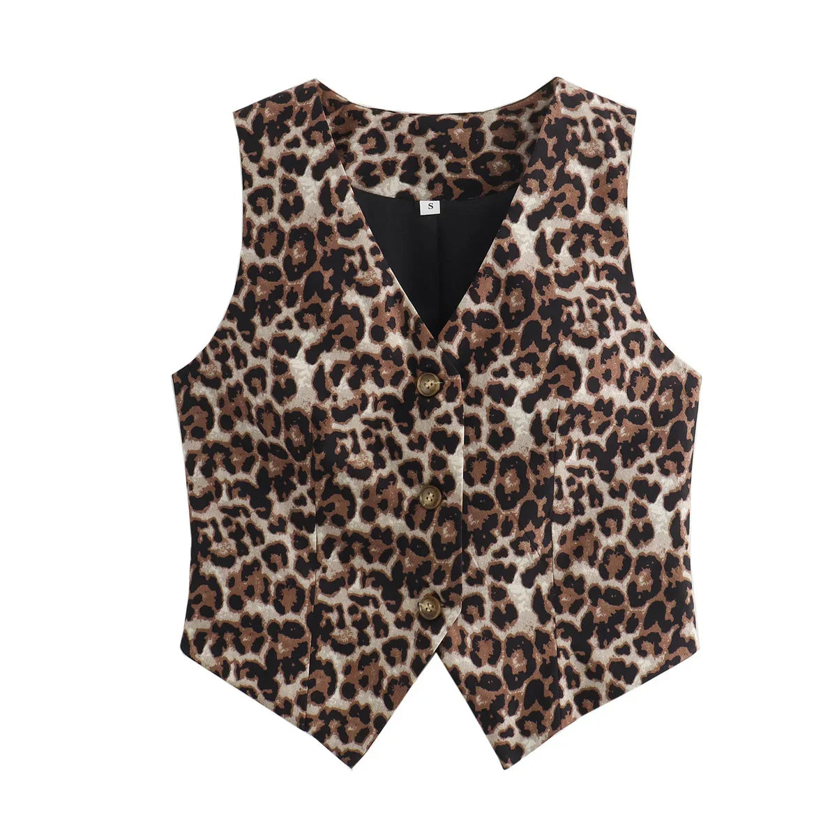 Colete Leopardo Retro