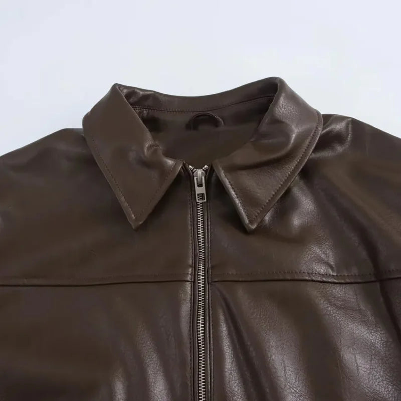 Jaqueta de Couro Pure Class