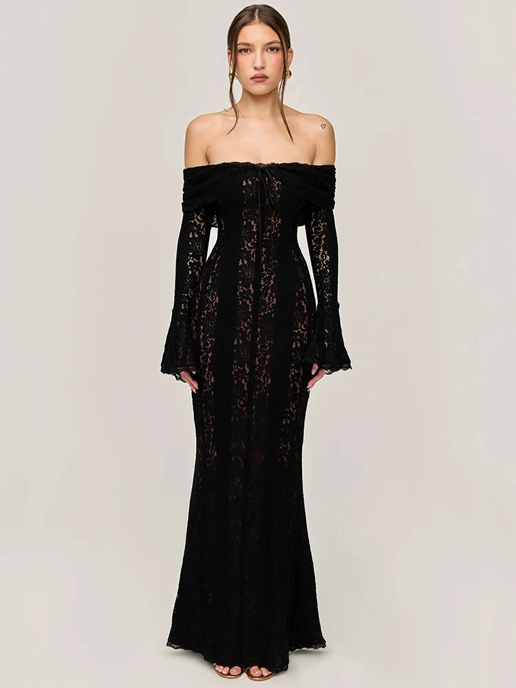 Vestido Longo Renda Encantada
