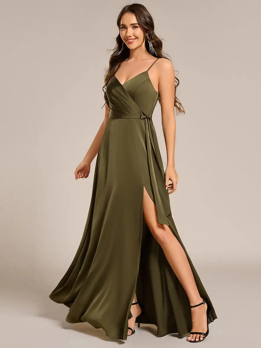 Vestido Verde Olivia Longo Ophira