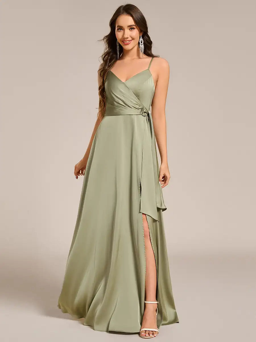 Vestido Verde Olivia Longo Ophira