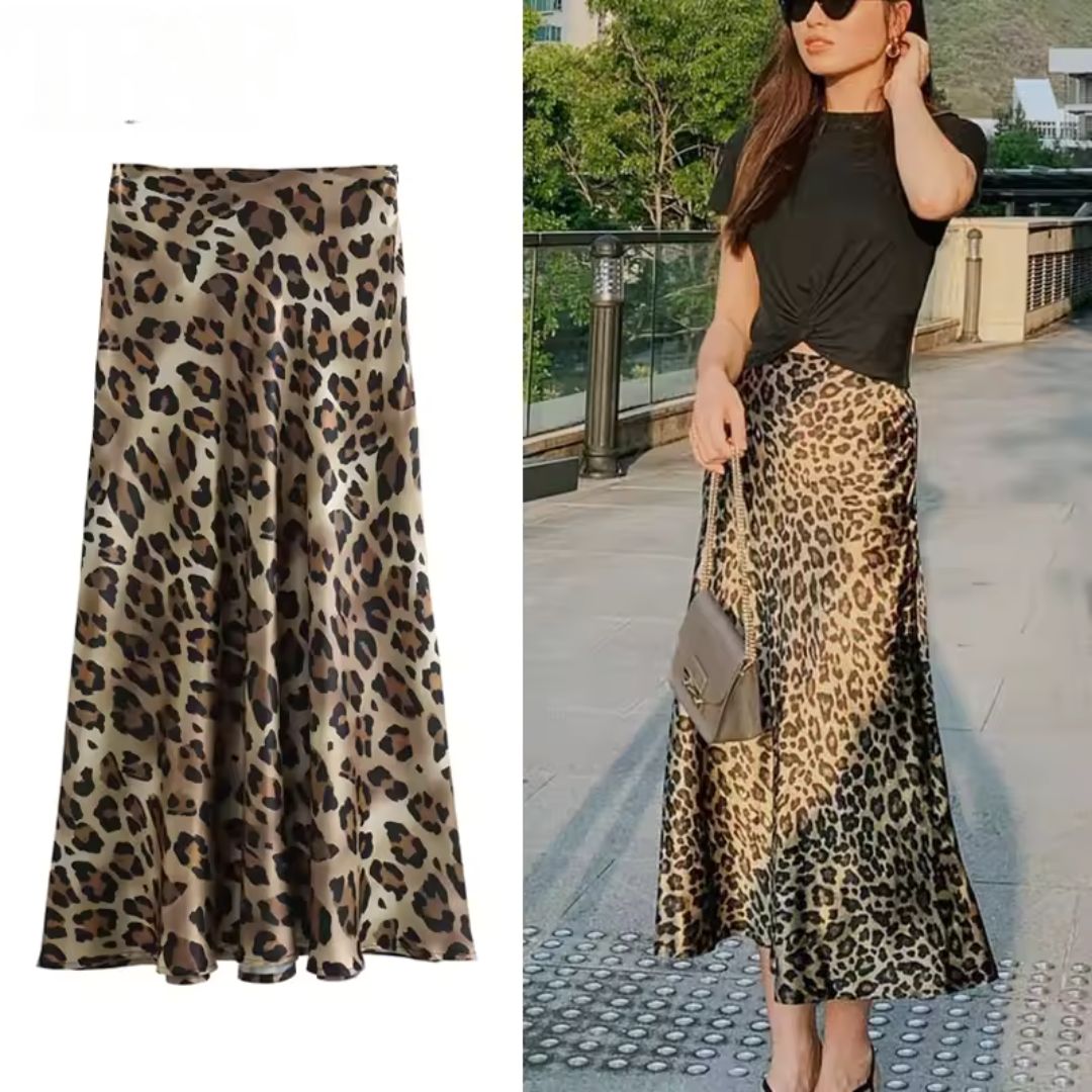 Saia Midi Leopardo