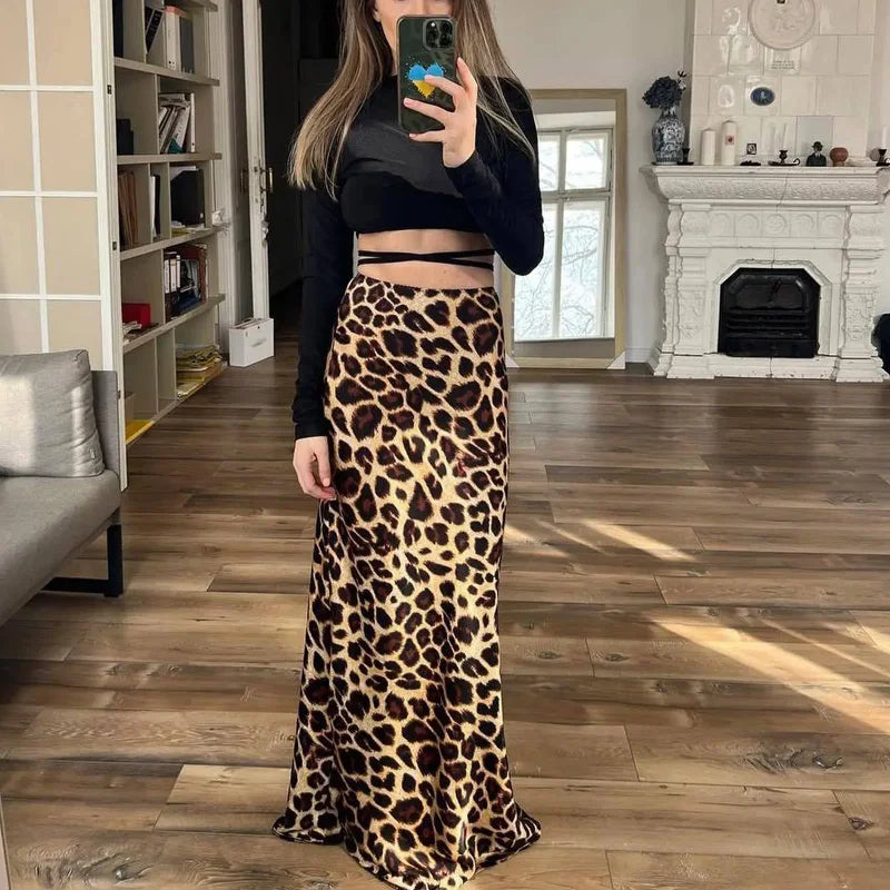 Saia Midi Leopardo