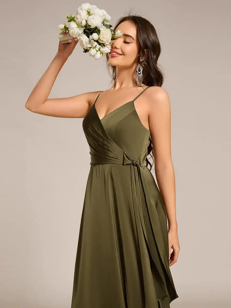 Vestido Verde Olivia Longo Ophira
