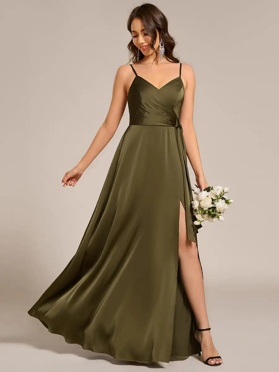 Vestido Verde Olivia Longo Ophira