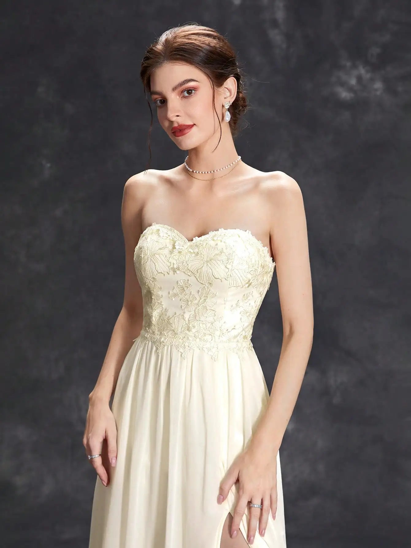 Vestido Amarelo Longo Cecília