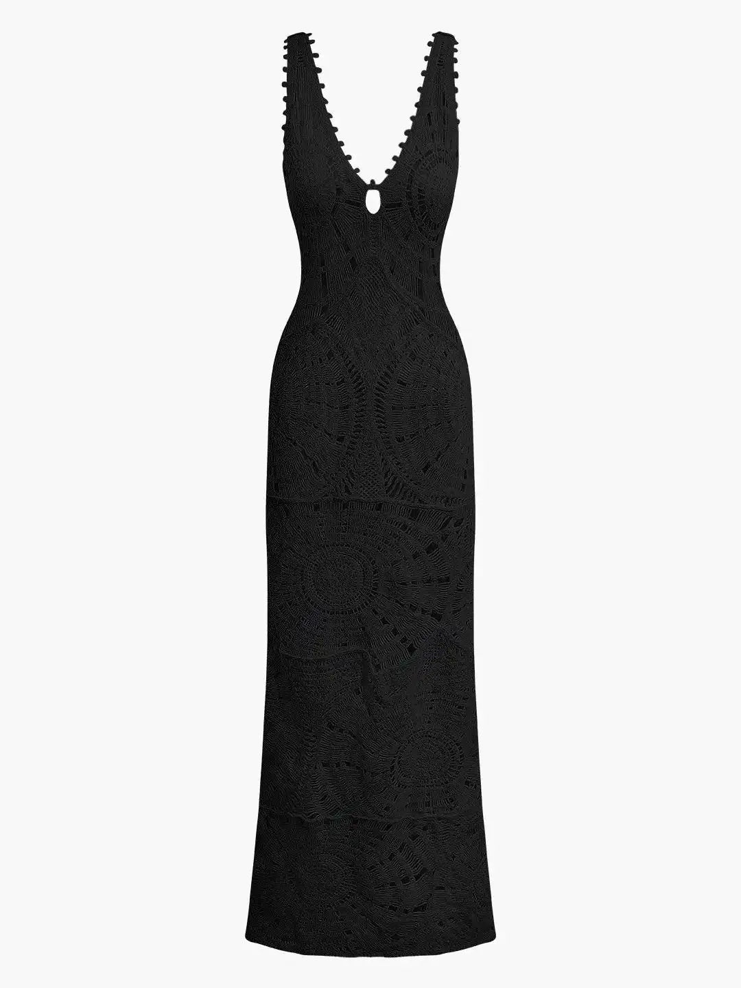 Vestido La Vie en Renda Longo