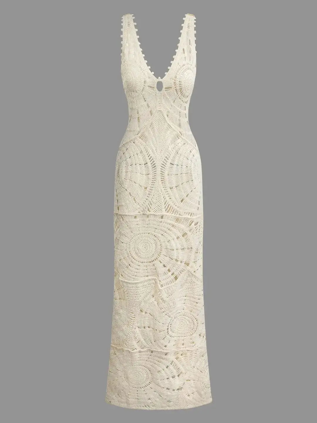 Vestido La Vie en Renda Longo
