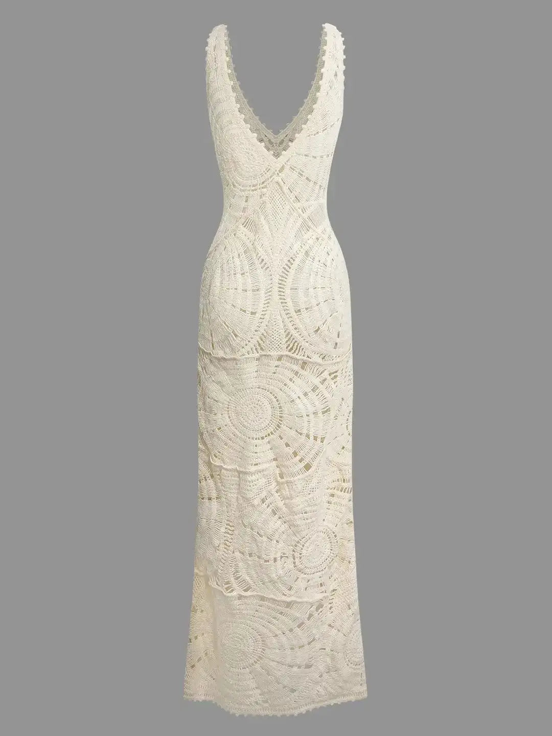 Vestido La Vie en Renda Longo