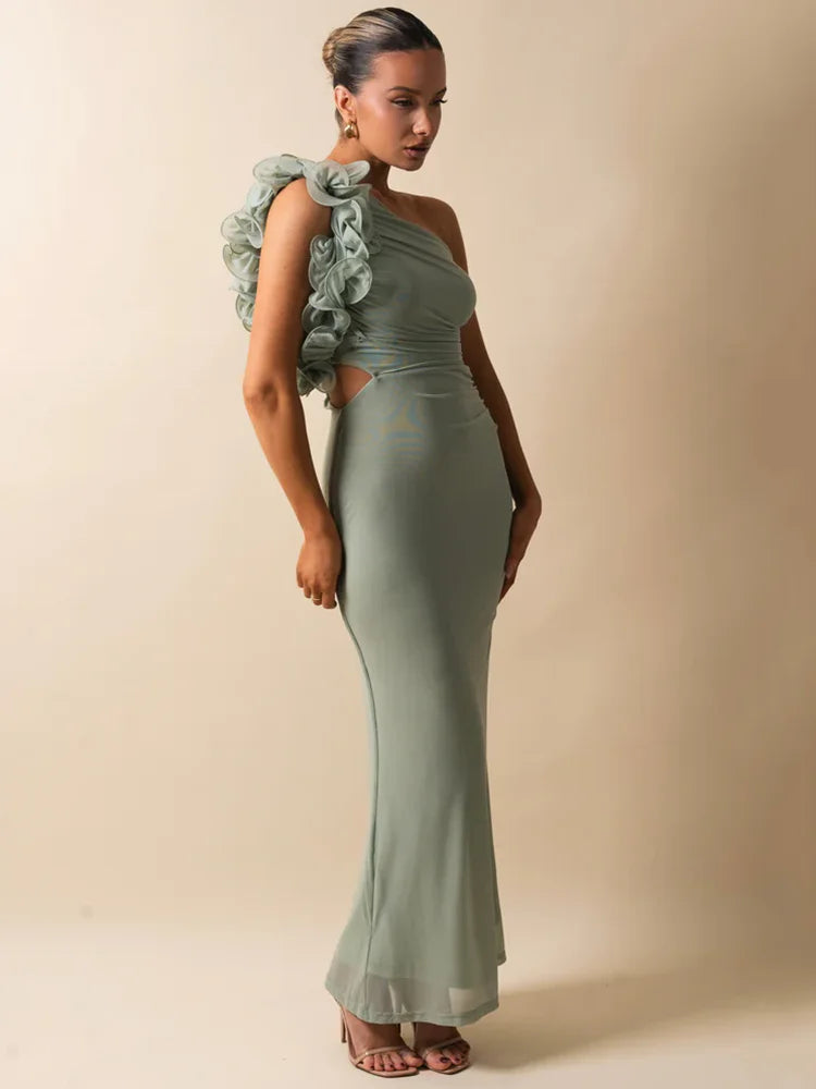 Vestido Longo Flor de Encanto