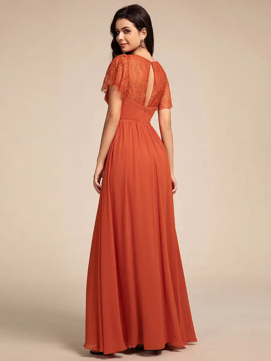 Vestido Longo Iandara Bordado com Glitter
