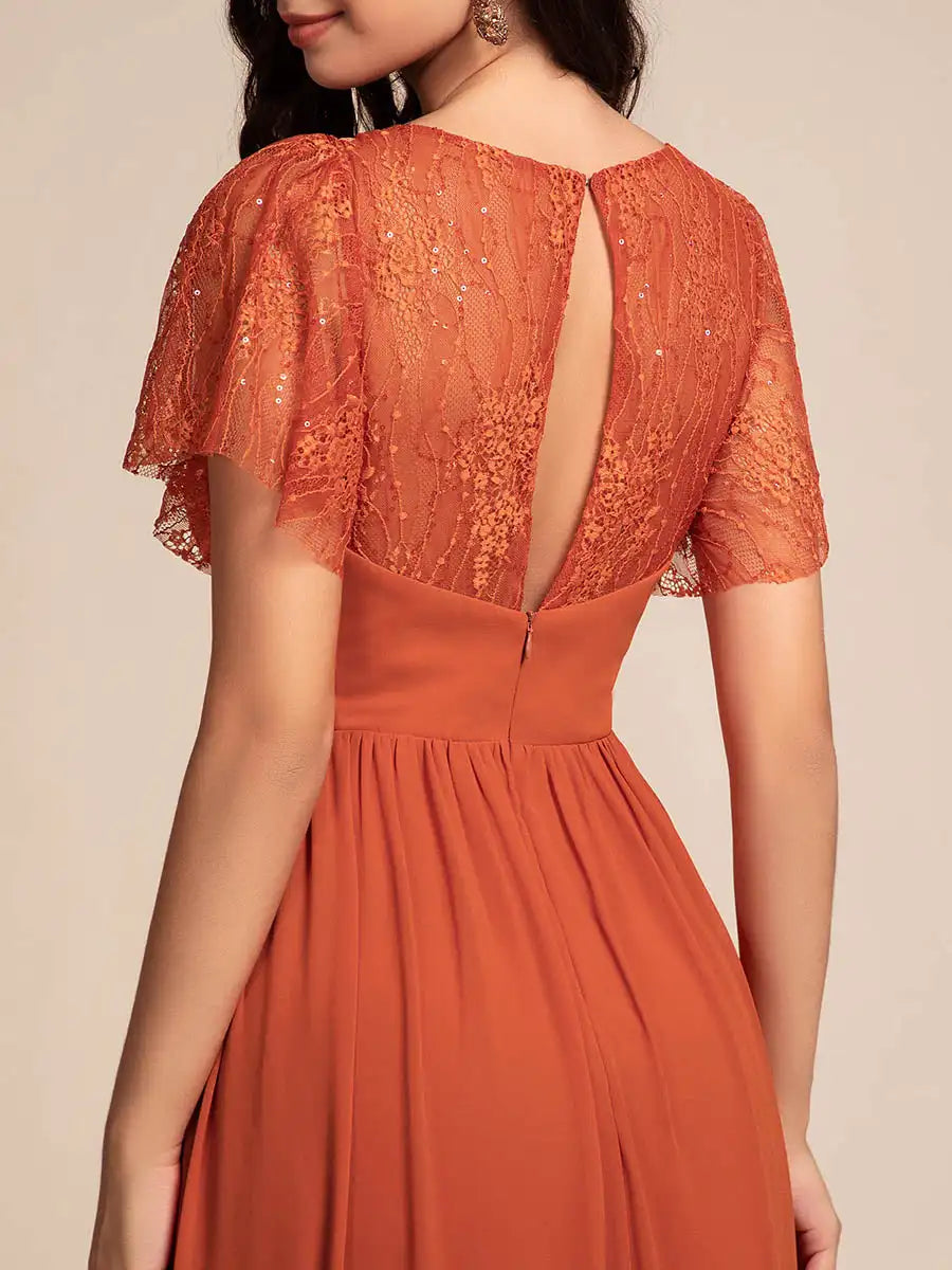 Vestido Longo Iandara Bordado com Glitter