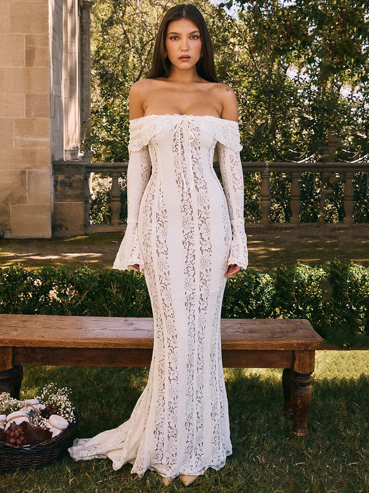 Vestido Longo Renda Encantada
