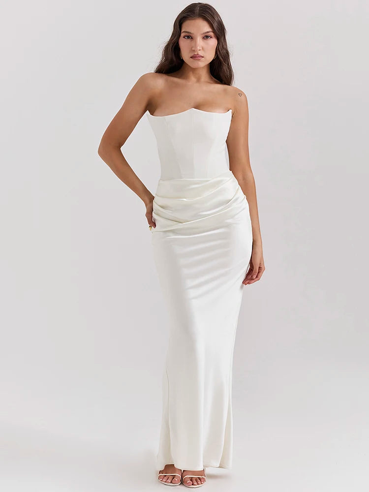 Vestido Longo Tomara que Caia Noir Sublime