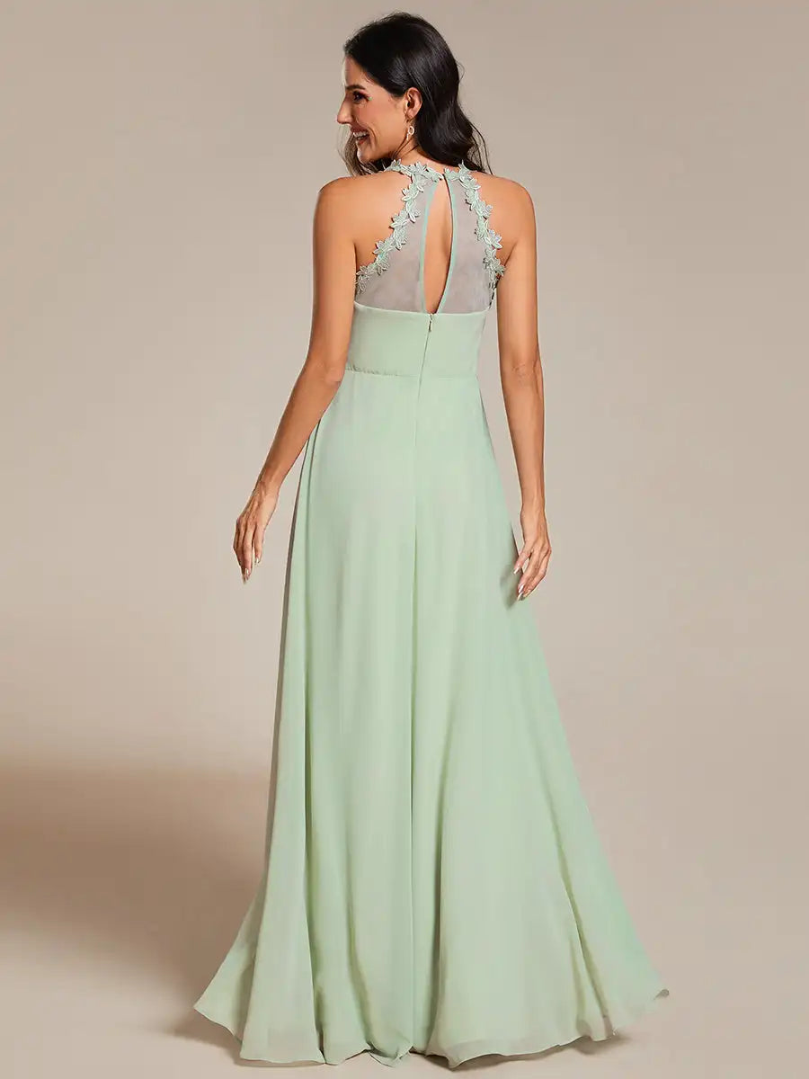 Vestido Longo Valquiria Alça Cruzada