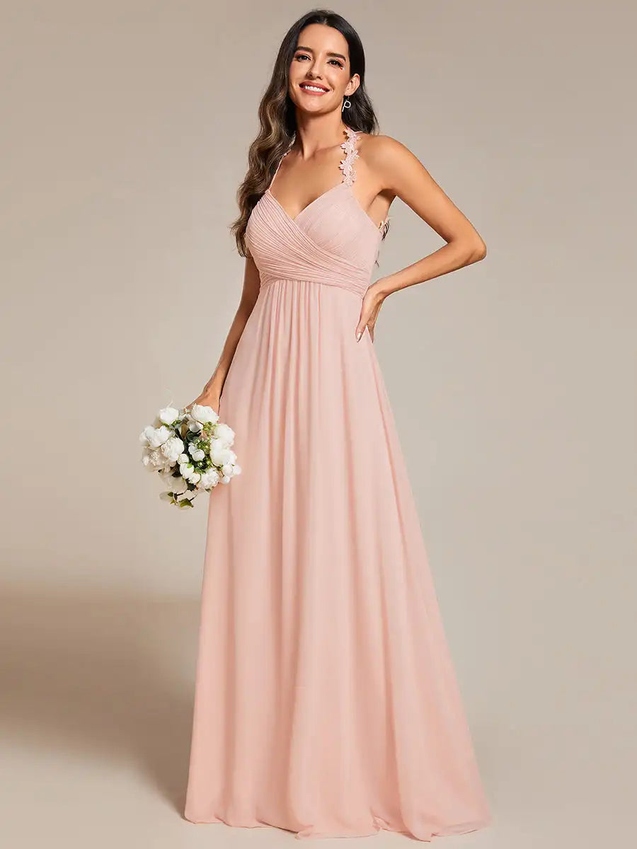 Vestido Longo Valquiria Alça Cruzada