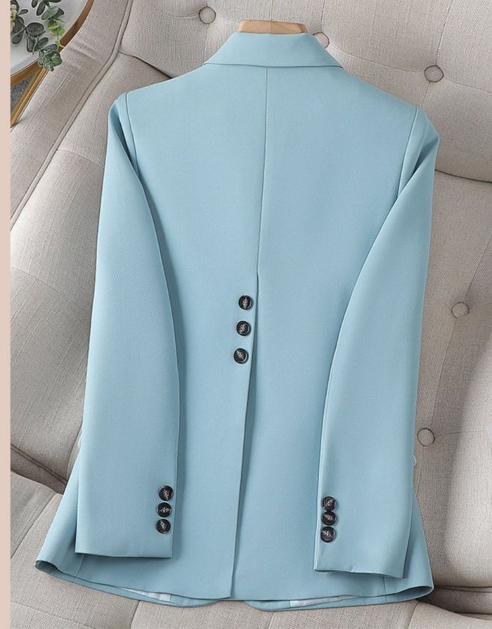 Blazer Azul Claro Feminino Belle