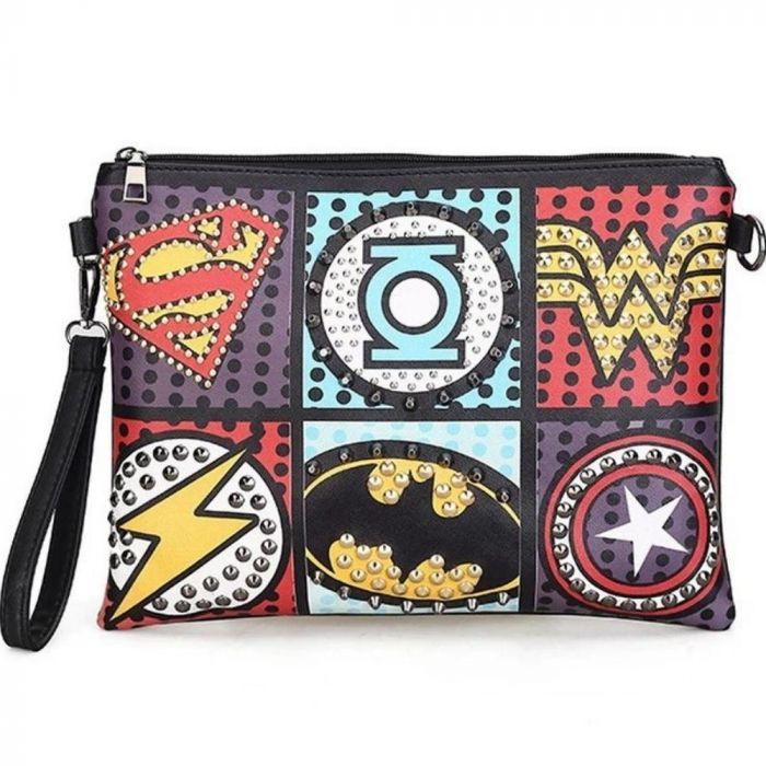 Bolsa Carteira Feminina Super Herói