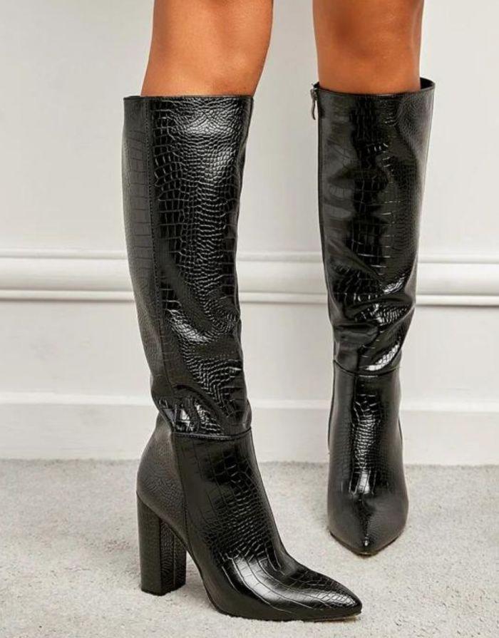 Bota Feminina Preta Luiza