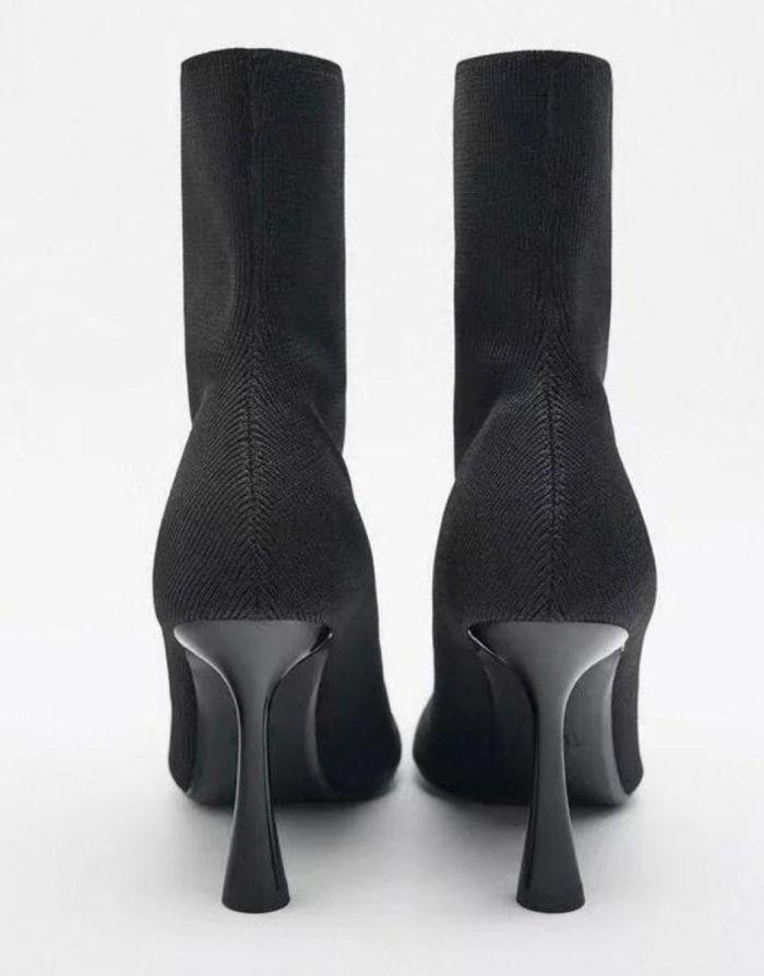 Bota Feminina Preta Meia Classíc