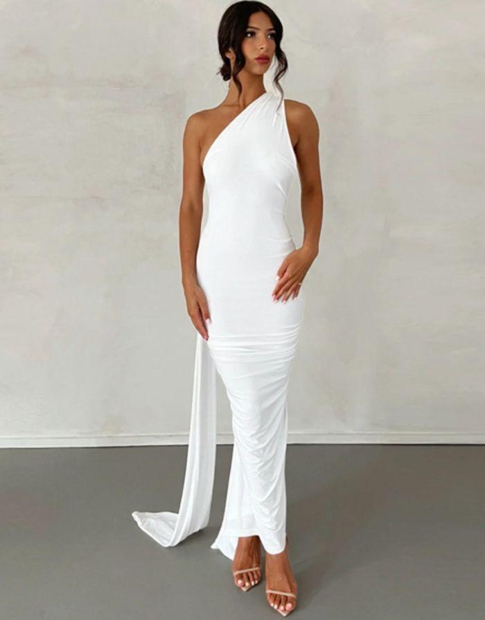 Vestido Branco Longo kloe