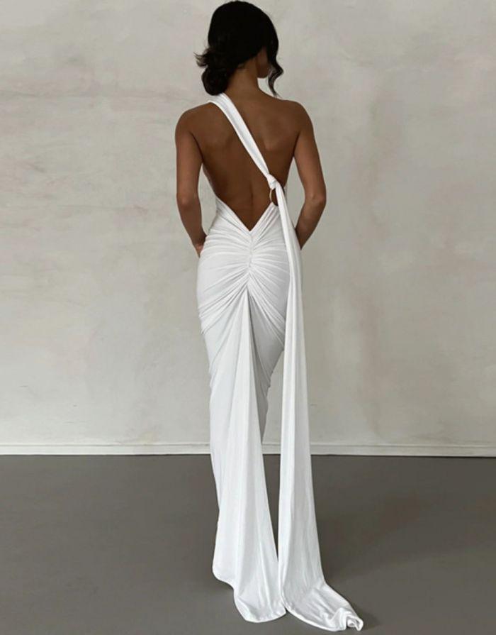 Vestido Branco Longo kloe