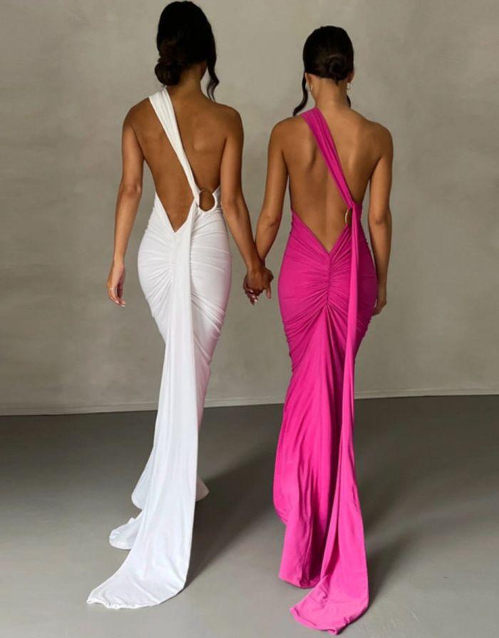 Vestido Branco Longo kloe