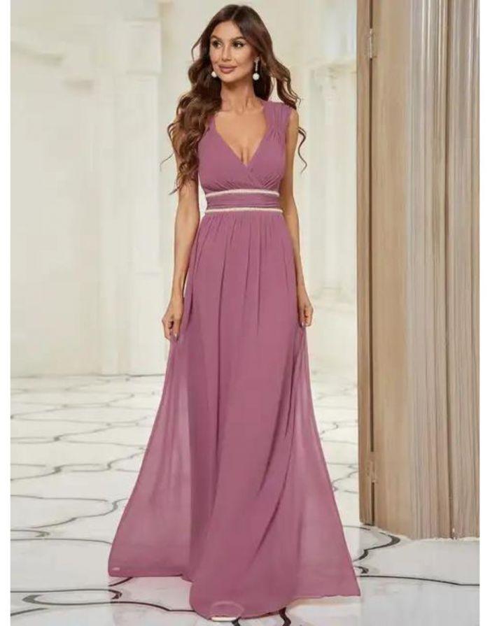 Vestido Lilas Longo Camile