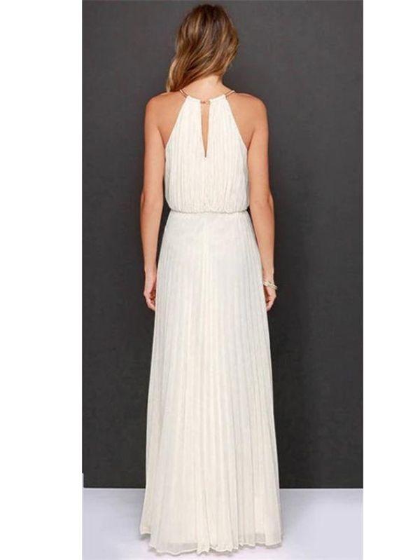 Vestido Longo Branco Larissa