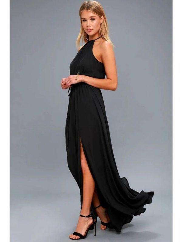 Vestido Longo Preto Dani