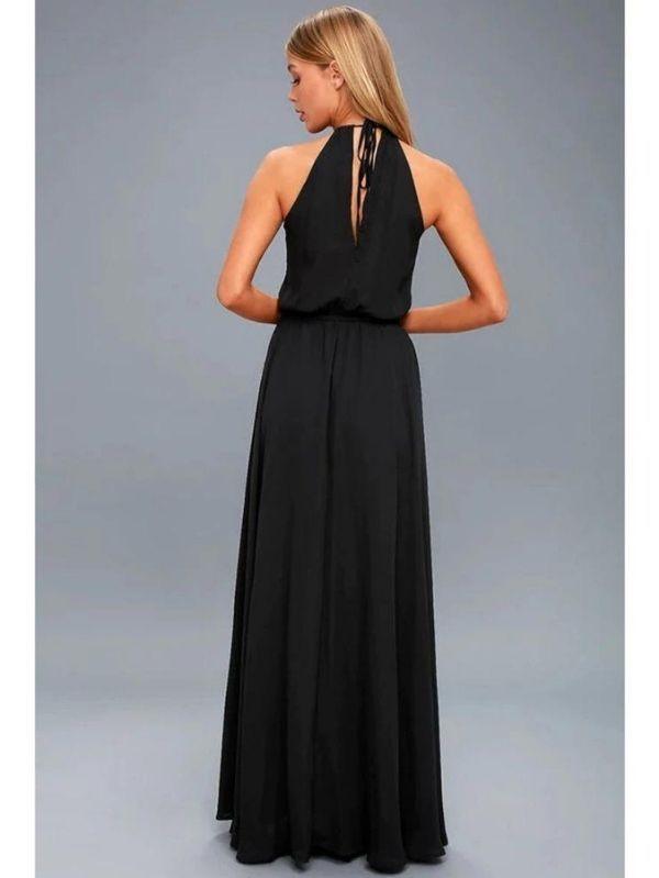 Vestido Longo Preto Dani