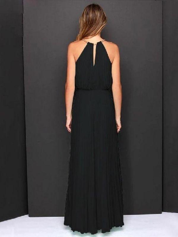 Vestido Longo Preto Larissa