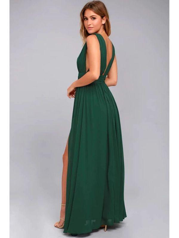 Vestido Longo Verde Lara