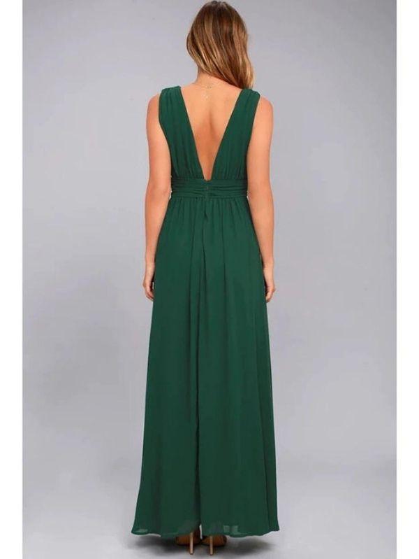 Vestido Longo Verde Lara